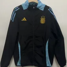 2025 Argentina Black Windbreaker