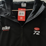 2025 Nk~ Black Windbreaker