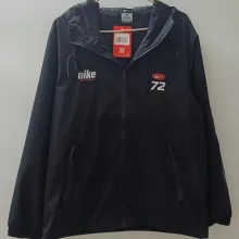2025 Nk~ Black Windbreaker