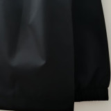 2025 Nk~ Black Windbreaker