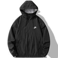 2025 Nk~ Black Windbreaker （6578）