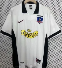 1997/98 Colo-Colo Home White Retro Soccer Jersey
