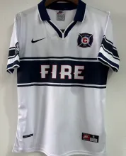1998 Chicago Fire Third White Retro Soccer Jersey