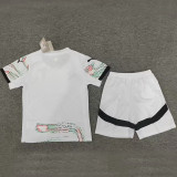 2025/26 Portugal Away White Kids Soccer Jersey