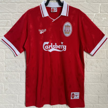 1996/97 LFC Home Red Retro Soccer Jersey