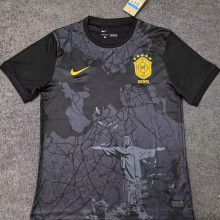 2025 Brazil Special Edition Black Fans Jersey 黑色