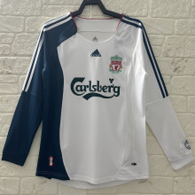2006/08 LFC Away Long Sleeve Retro Soccer Jersey