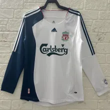 2006/08 LFC Away Long Sleeve Retro Soccer Jersey