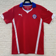 2014 Chile Home Red Retro Soccer Jersey