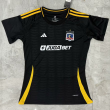 2025/26 Colo-Colo Away Black Women Soccer Jersey