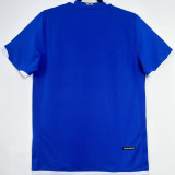 2006 Brazil Away Blue Retro Soccer Jersey