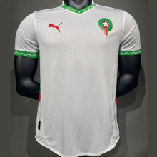 2025/26 Morocco Away White Player Version Soccer Jersey