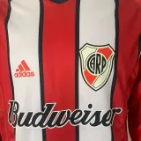 2003/04 River Plate Away Retro Long Sleeve Soccer Jersey