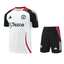 2025 M Utd White Training Jersey(A Set)
