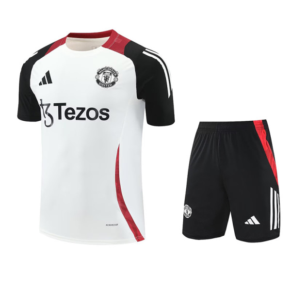 2025 M Utd White Training Jersey(A Set)
