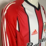 2003/04 River Plate Away Retro Long Sleeve Soccer Jersey