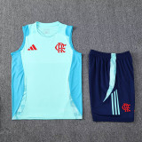2025 Flamengo Blue Vest Training Jersey(A Set)