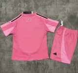 2025/26 Inter Miami Home Pink Kids Soccer Jersey