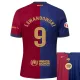 LEWANDOWSKI #9 BA 1:1 Quality Home Fans Jersey 2024/25 胸前圆广告(LaLiga Font 西甲字体 有号下广告) ★★