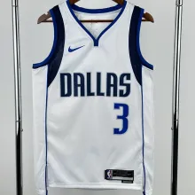 2025 Mavericks DAVIS #3 White NBA Jersey