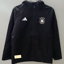 2025 Germany Black Windbreaker