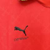 ”PULISIC“  #11 AC Milan x Off White 4Th Fans Soccer Jersey 2024/25 ★★