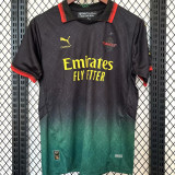 ”RAFA LEãO“  #10 AC Milan x Off White 4Th Fans Soccer Jersey 2024/25 ★★