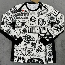 2025 Club America Fans Long Sleeve Soccer Jersey