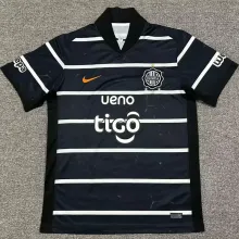 2025/26 Club Olimpia Away Black Fans Soccer Jersey