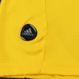 2011/12 RM Goalkeeper Yellow Retro Kids Soccer Jersey
