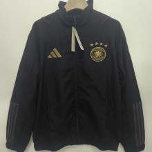 2025 Germany Black Windbreaker