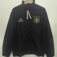 2025 Germany Black Windbreaker