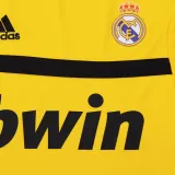 2011/12 RM Goalkeeper Yellow Retro Kids Soccer Jersey