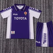 1999/2000 ACF FC Home Retro Kids Soccer Jersey