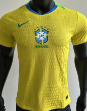 2025/26 Brazil Home Yellow Player Version Jersey