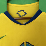 2025/26 Brazil Home Yellow Fans Jersey