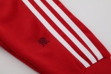 2025 AD~ Red Hoody Zipper Jacket