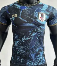 2025 Japan Y-3 Blue  Player Version Jersey