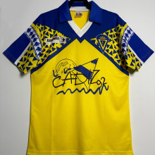1991/92 Cadiz Home Retro Soccer Jersey  胸前带广告