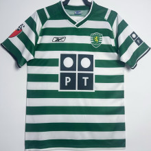 2003/04 Lisbon Home Retro Soccer Jersey