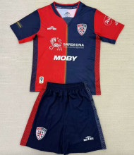 2024/25 Cagliari Home Kids Soccer Jersey 卡利亚里