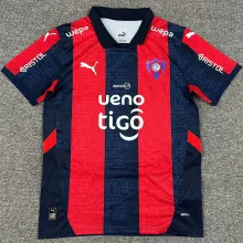 2025/26 Cerro Porteño Home Fans Soccer Jersey 波特诺山丘