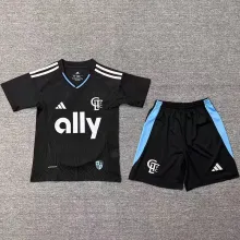 2025/26 Charlotte Away Black Kids Soccer Jersey 夏洛特