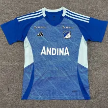 2025/26 Millonarios Home Blue Fans Soccer Jersey