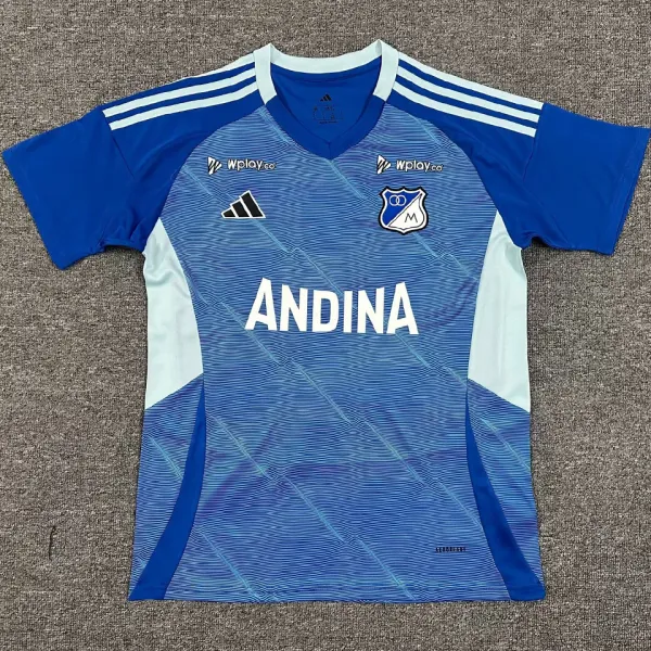 2025/26 Millonarios Home Blue Fans Soccer Jersey
