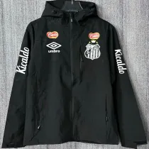 2025 Santos Black Retro style Windbreaker