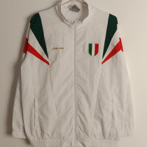 2025 Italy White Retro Style Windbreaker