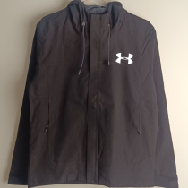 2025 Under Armour Black Windbreaker