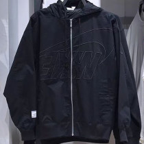 2025 NK~ Black Windbreaker