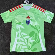 2025 Italy UEFA Women's Euro Green Away Fans Soccer Jersey